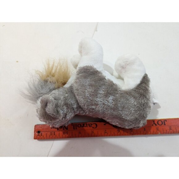 Ganz Webkinz Schnauzer Plush 9" Stuffed Animal Toy Dog  gray - Picture 9 of 9